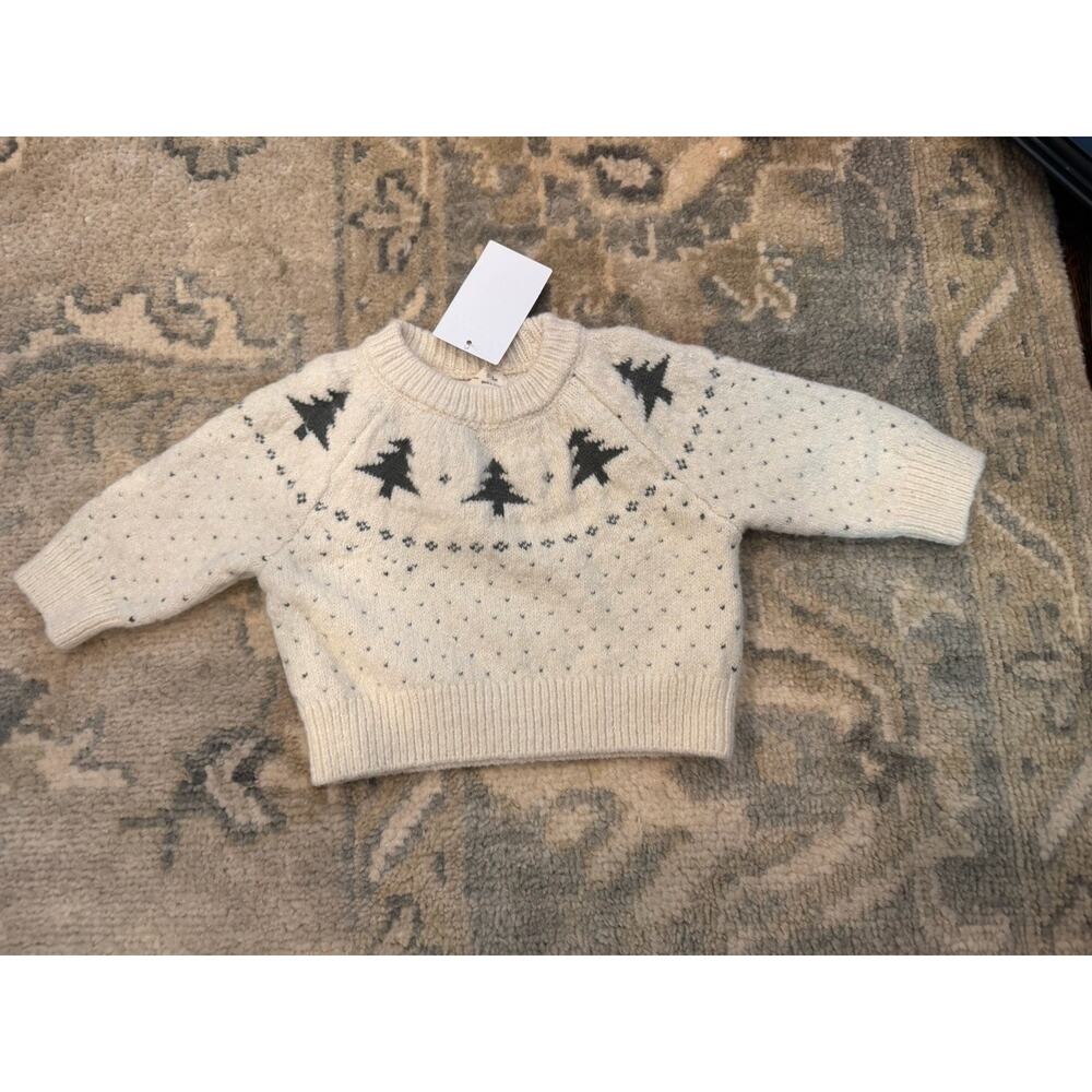 Rylee & Cru Fair Isle Sweater In Trees Unisex Sz - Picture 3 of 7